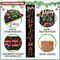Merry Christmas Welcome Porch Sign Xmas Wooden Door Sign 47'' Large Porch Sign(47.2"L x 47.2"W)